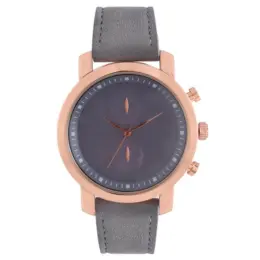 Mens Chrono PU Watch Front